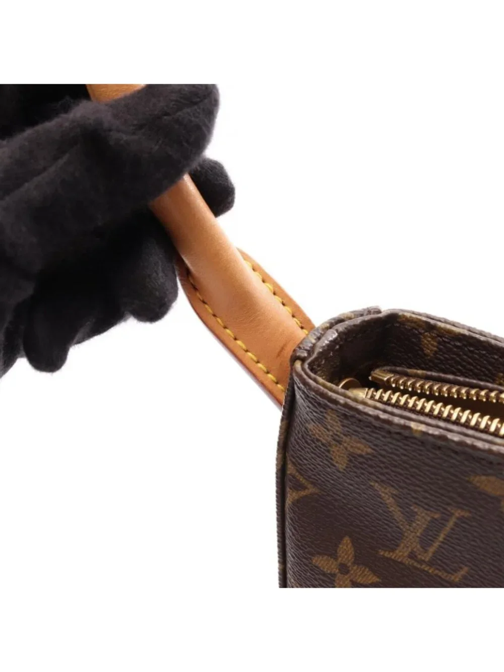 Louis Vuitton Shoulder Bag Looping MM Monogram Canvas Leather